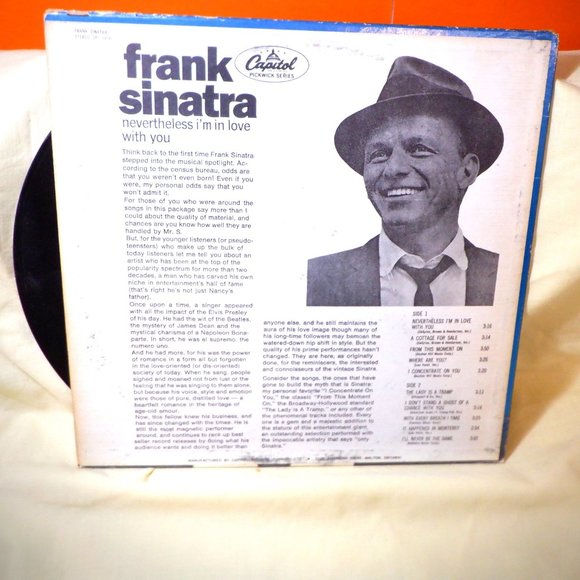 ~~~ FRANK SINATRA ~~~ Nevertheless I'm in Love With You - Picture 2 of 2